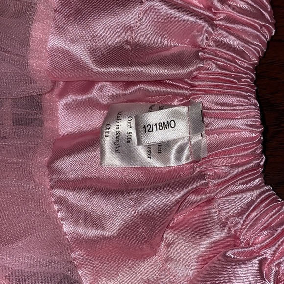 Twirl & Co. pink tutu skirt 12-18 month baby​ - Picture 10 of 12